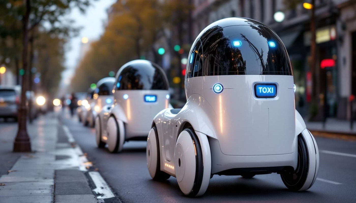 Impact des robotaxis sur la réduction du trafic urbain